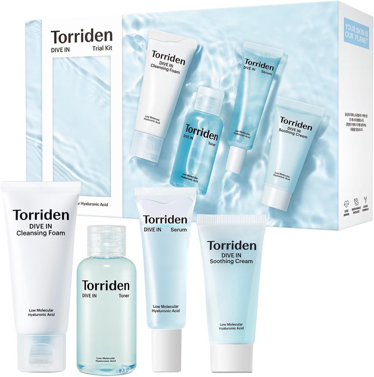 Test : kit de soin jour Torriden Dive in