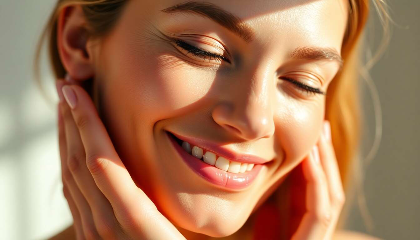 Routine quotidienne pour une peau radieuse