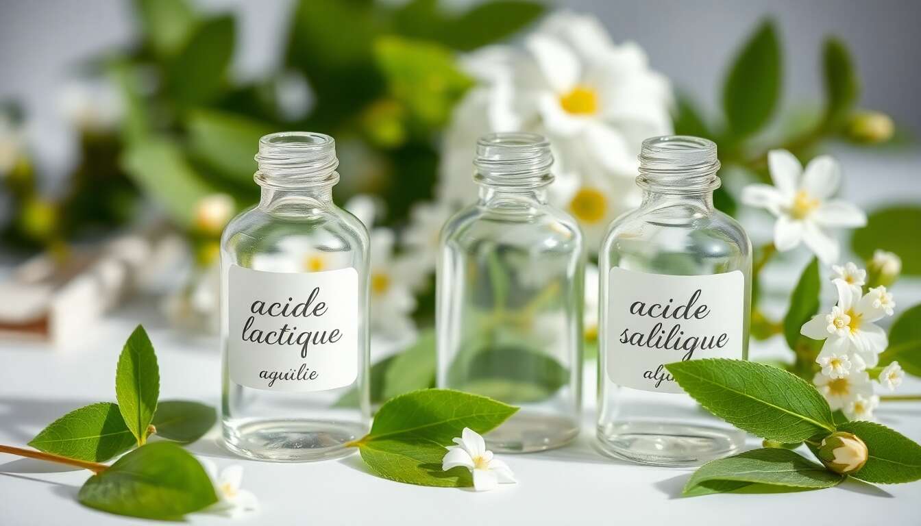 Quel acide exfoliant choisir : lactique, glycolique ou salicylique ?