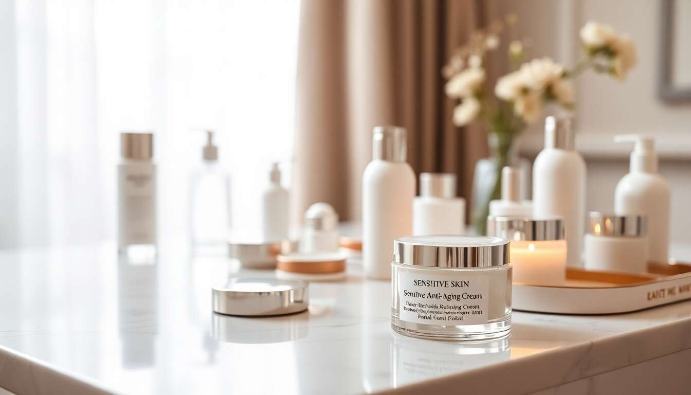 Quelle crème anti-âge pour peau sensible ?