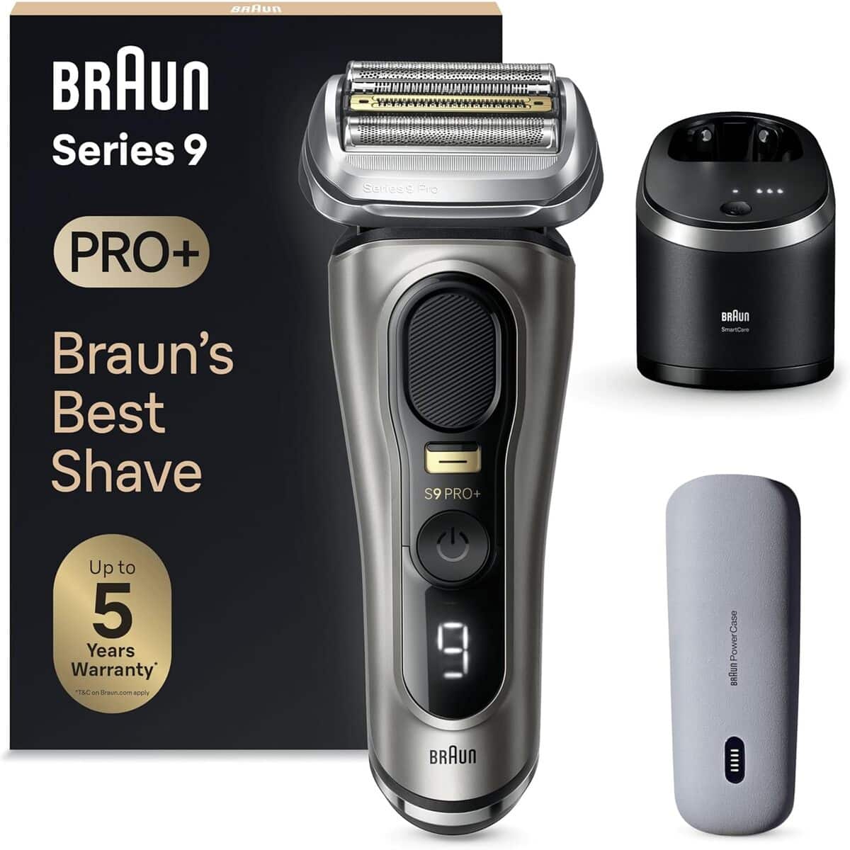 Test Braun Series 9 PRO+ 9575cc : rasoir puissant et polyvalent