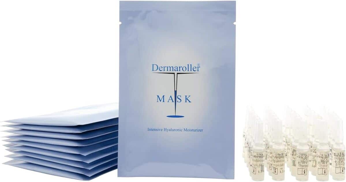 Test : dermaroller kit soin visage anti-rides et anti-âge