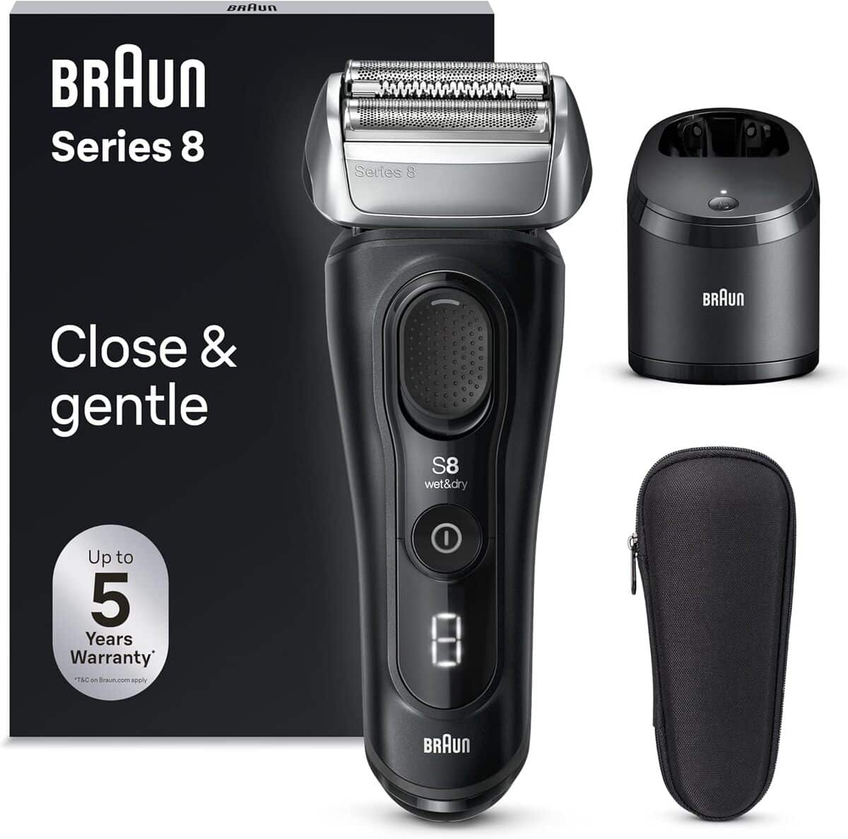 Test du Braun Series 8 8560cc : rasoir électrique haut de gamme