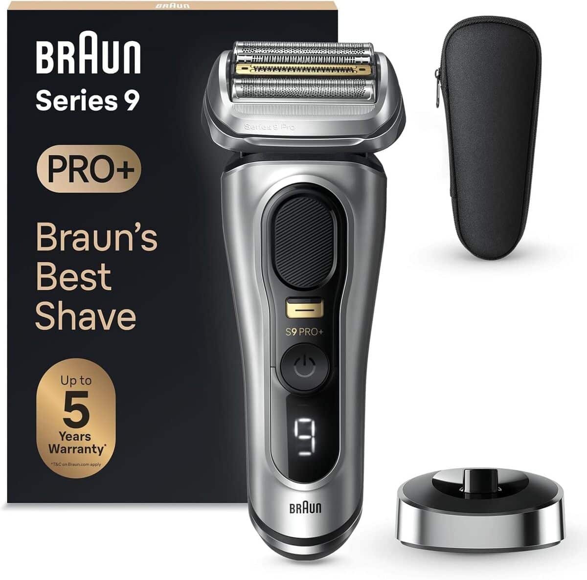 Test du rasoir électrique Braun Series 9 PRO+ 9517s : efficacité et précision