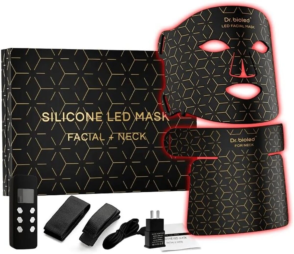 Test : masque LED visage et cou anti-âge de luminothérapie