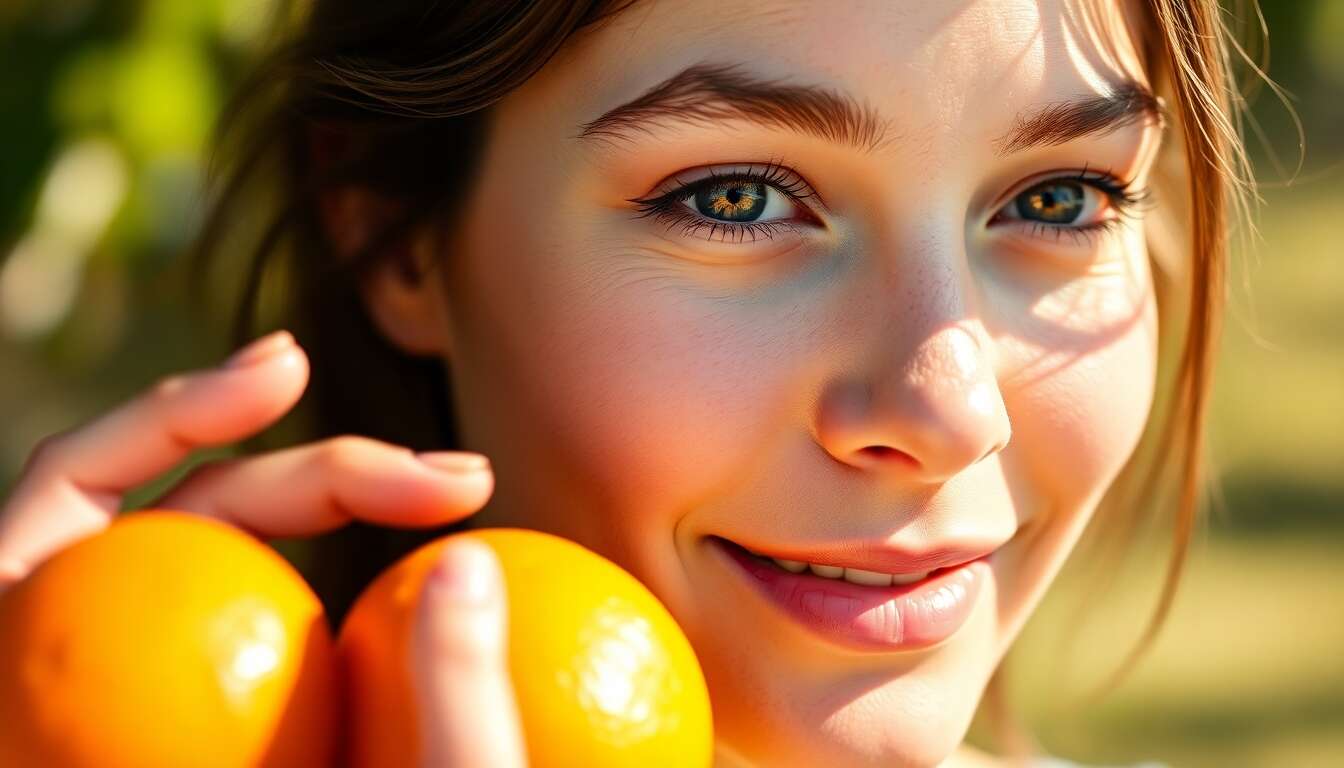 Vitamine C : secret pour une peau éclatante !