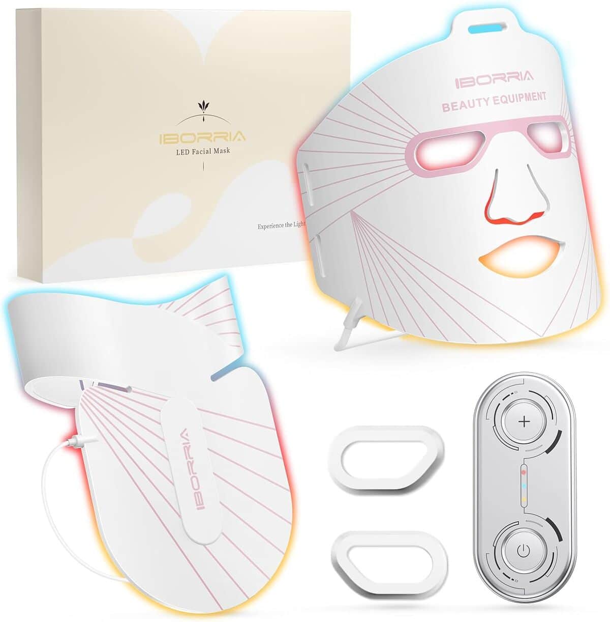 Avis sur le masque facial LED Iborra : innovation beauté pour soin à domicile