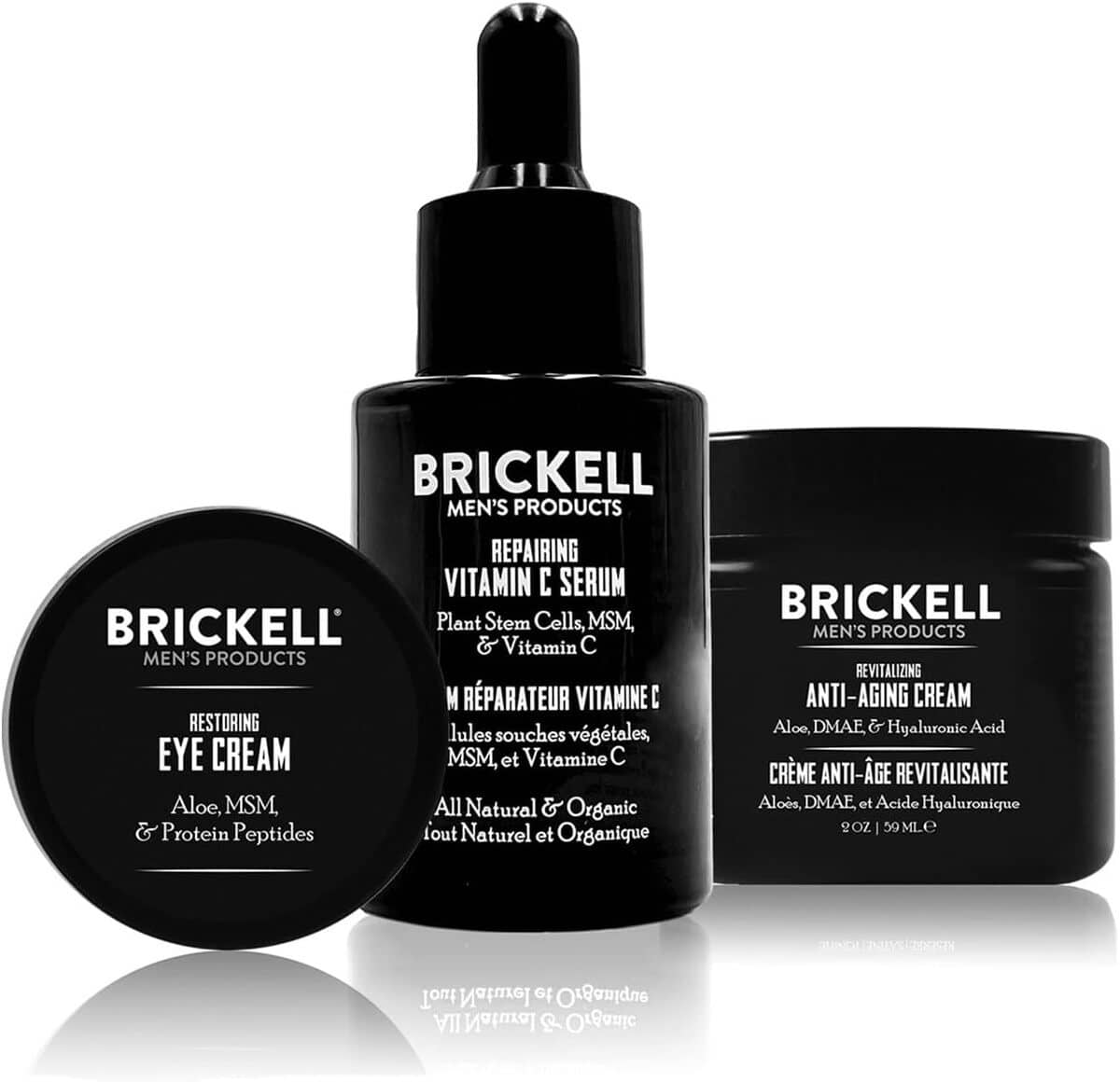 Test : brickell Men's Products routine anti-âge avancée naturelle