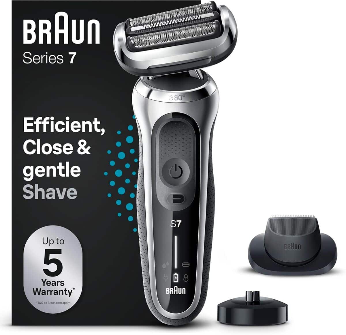 Test du rasoir Braun Series 7 71-S4200cs : polyvalence et précision