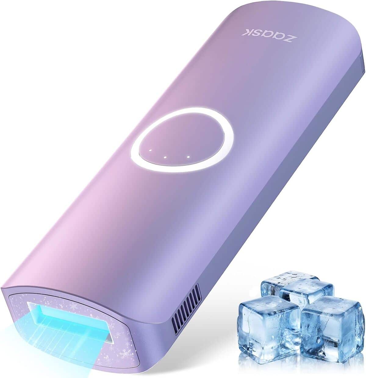 Test épilateur laser IPL avec refroidissement glacé : efficacité à domicile