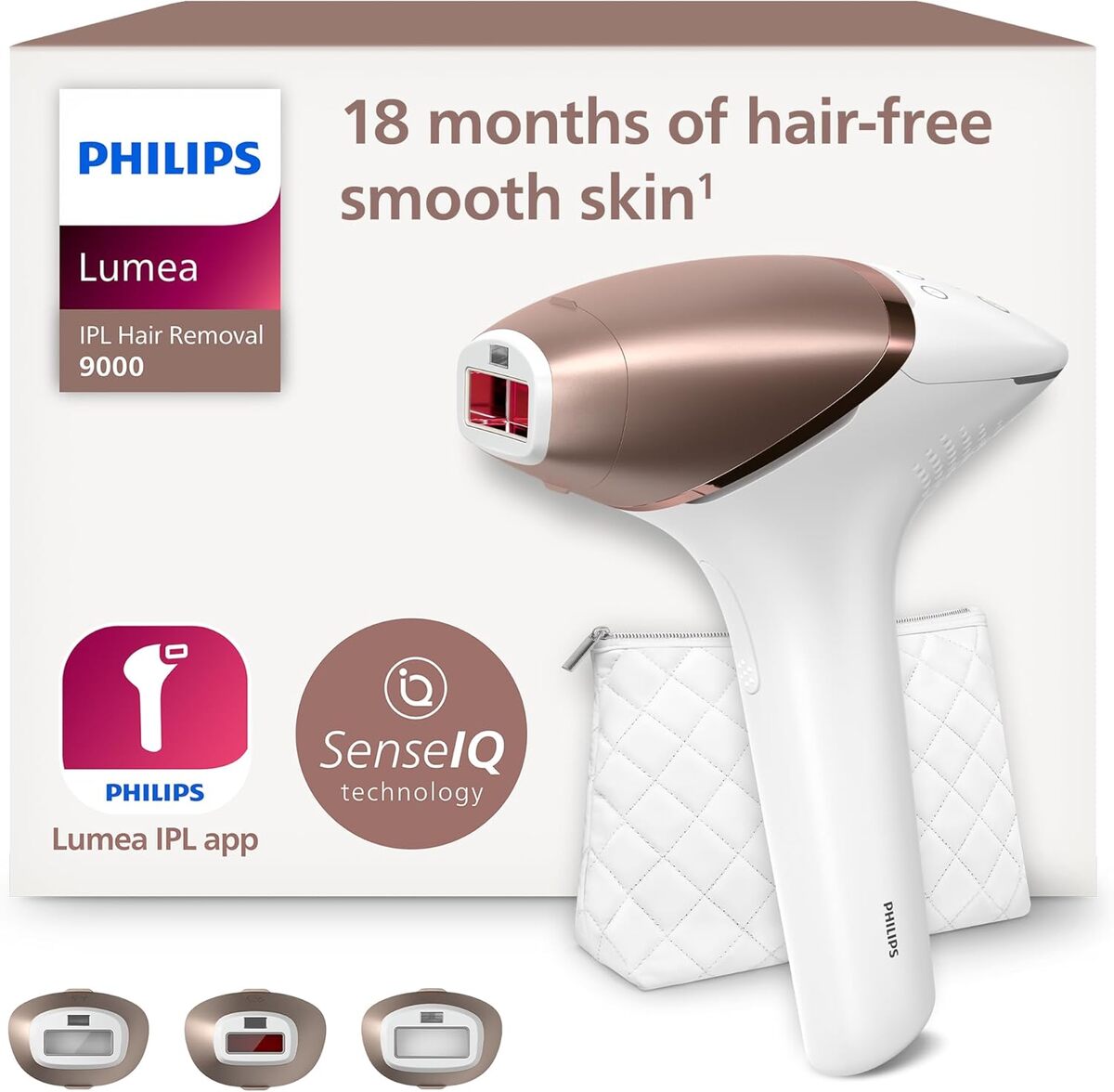 Test Philips Lumea série 9000 : épilateur à lumière pulsée BRI955/00