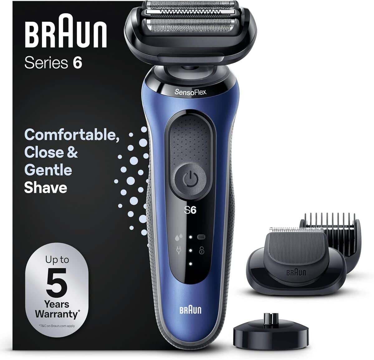 Test du rasoir Braun Series 6 61-B4500cs : précision et polyvalence
