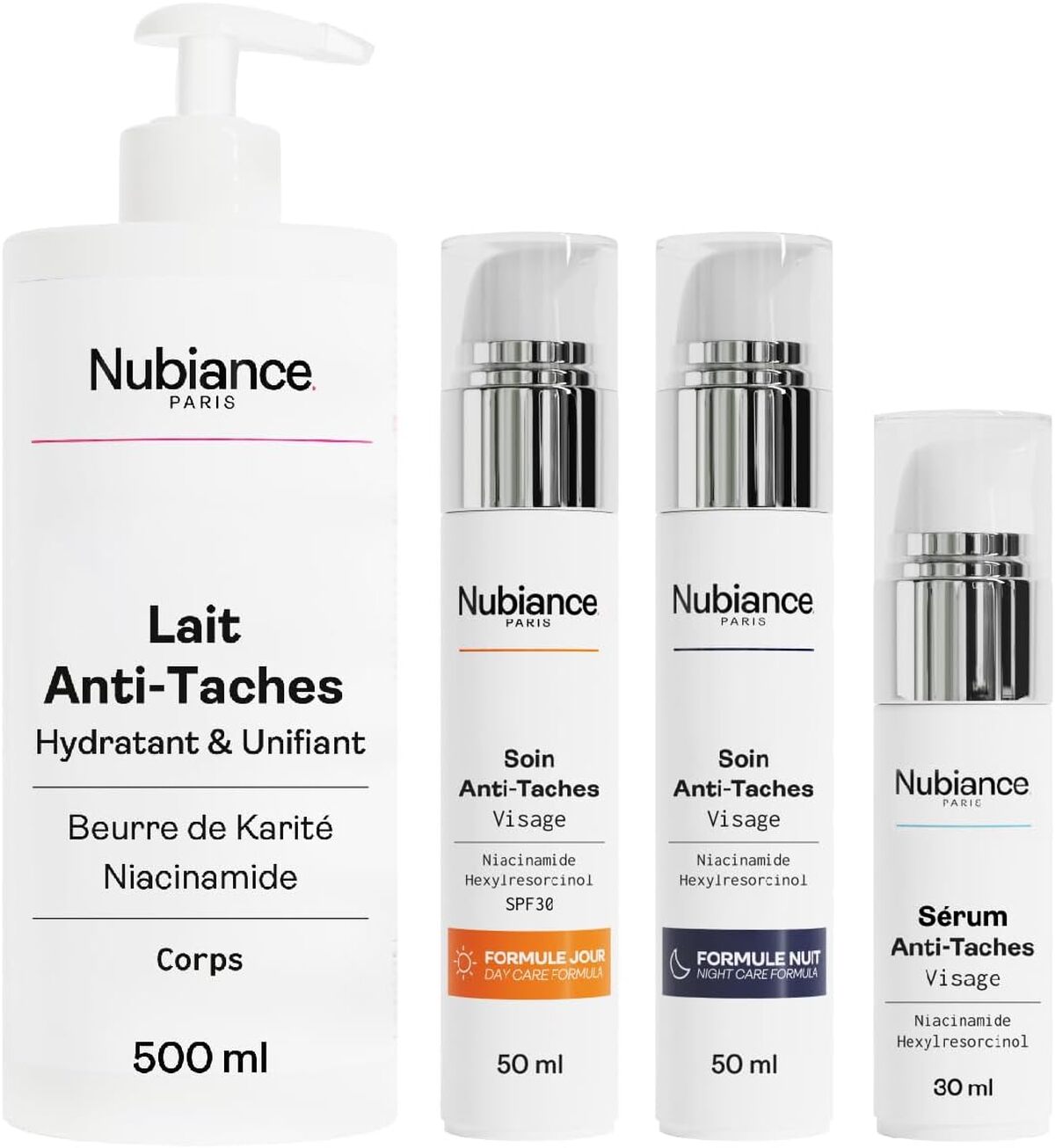 Test : nubiance HRB-3, le soin anti-taches complet pour visage et corps