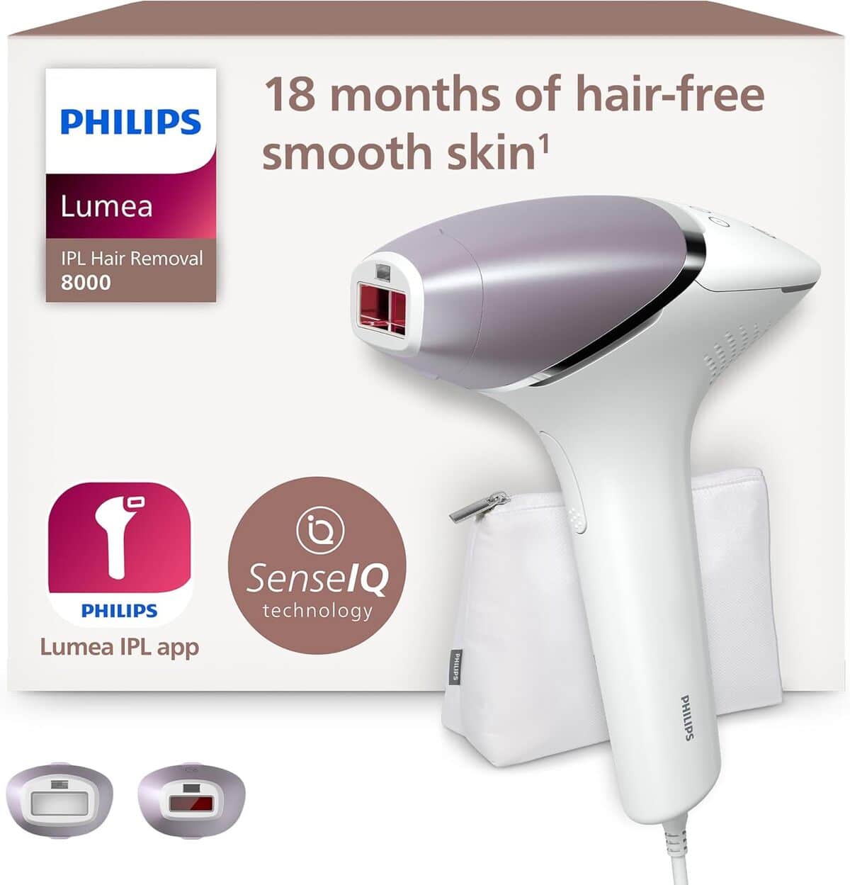 Test : philips Lumea 8000, l'épilateur lumière pulsée efficace et intelligent