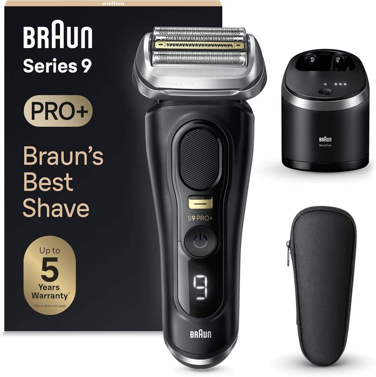 Test du Braun Series 9 PRO+ 9560cc : rasoir électrique haut de gamme