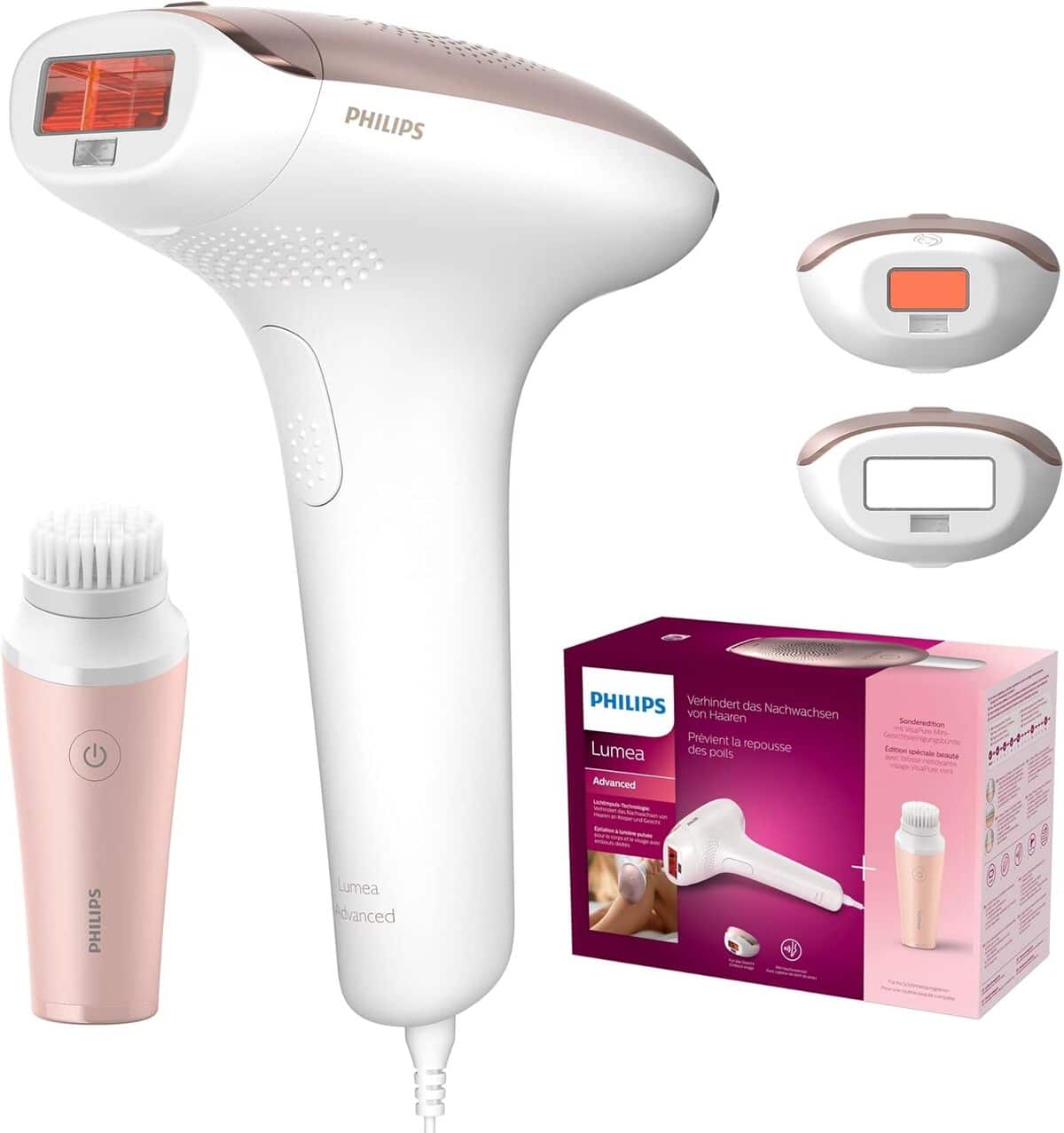 Test : épilateur Philips Lumea Advanced BRI922/00 avec brosse VisaPure