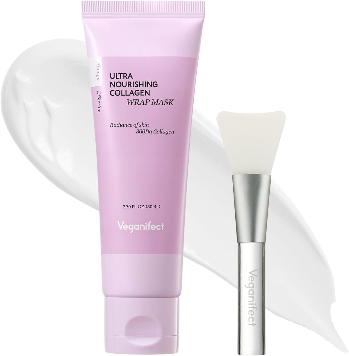 Avis sur le masque au collagène brosse silicone : peau ferme et éclatante