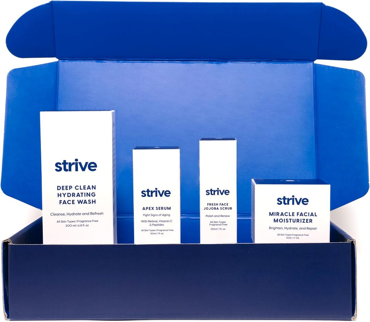 Test : strive Apex kit de soins anti-âge complet