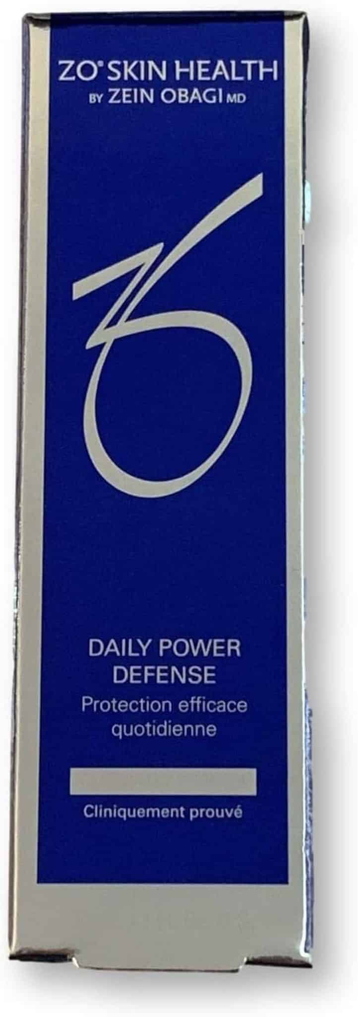 Test : zO Skin Health Daily Power Defense, 30 ml rénovateur cutané