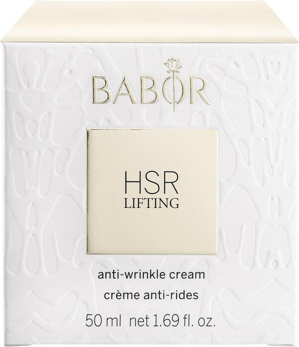 BABOR HSR LIFTING Cream, Soin du Visage Contre les Rides, Crème Visage Anti-Âge pour tous Types de Peau, a la Vitamine E, au Beurre de Karité et à l'Huile d'Amande, 1 x 50 ml