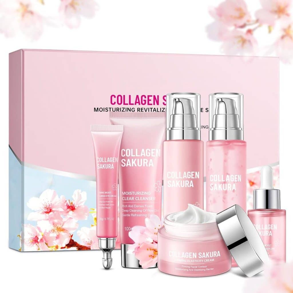 Avis sur le coffret soins Sakura au collagène pour peau hydratée et réparée