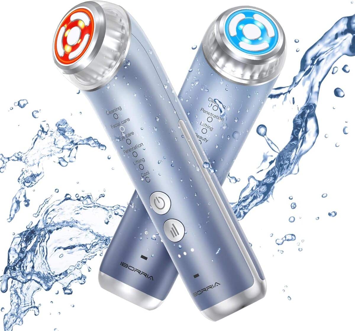 Test : appareil radiofréquence visage IBORRIA Aura2 Pro, anti-rides et luminothérapie