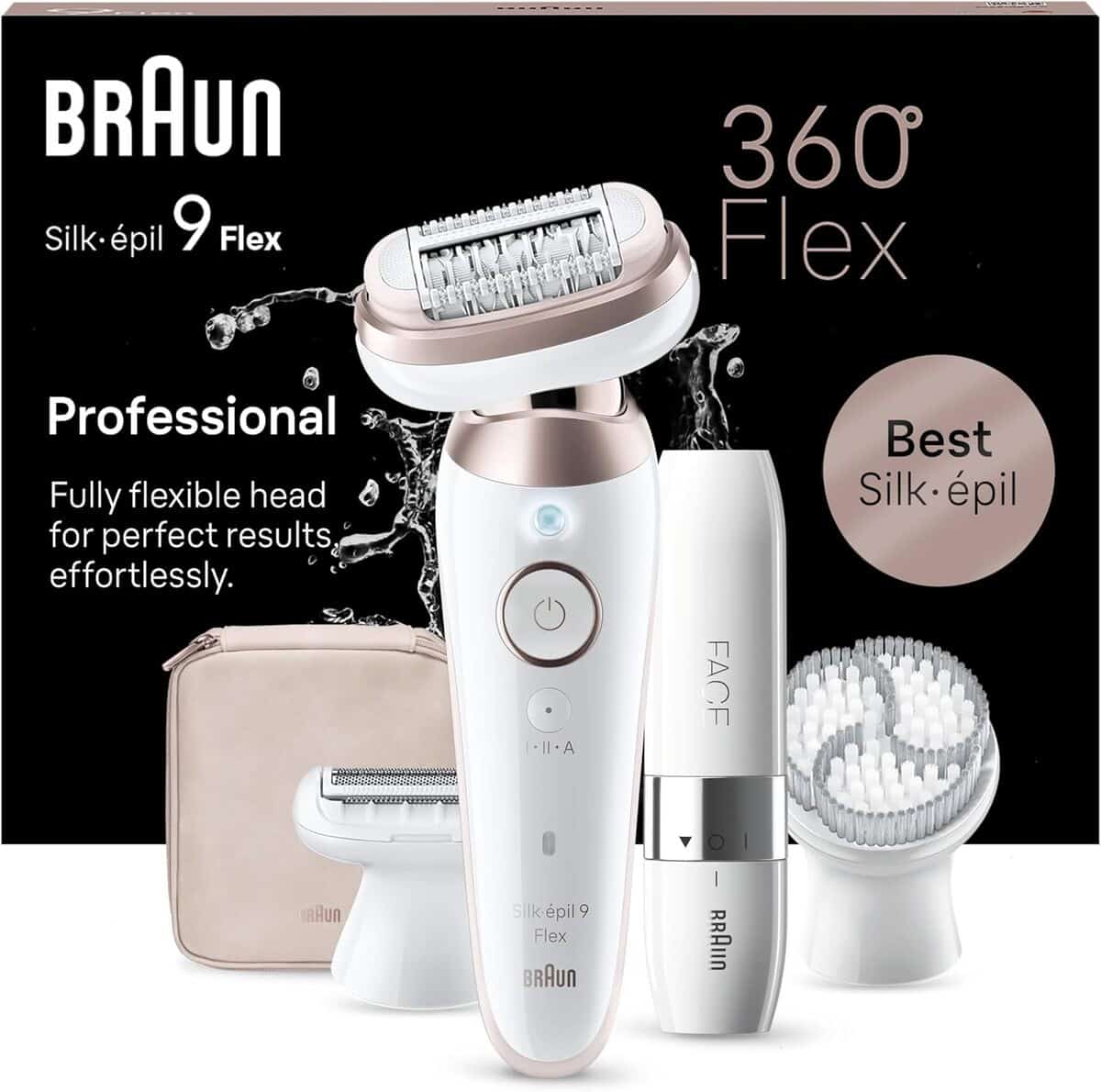 Test : braun Silk-épil 9 Flex, épilateur à tête flexible à 360°