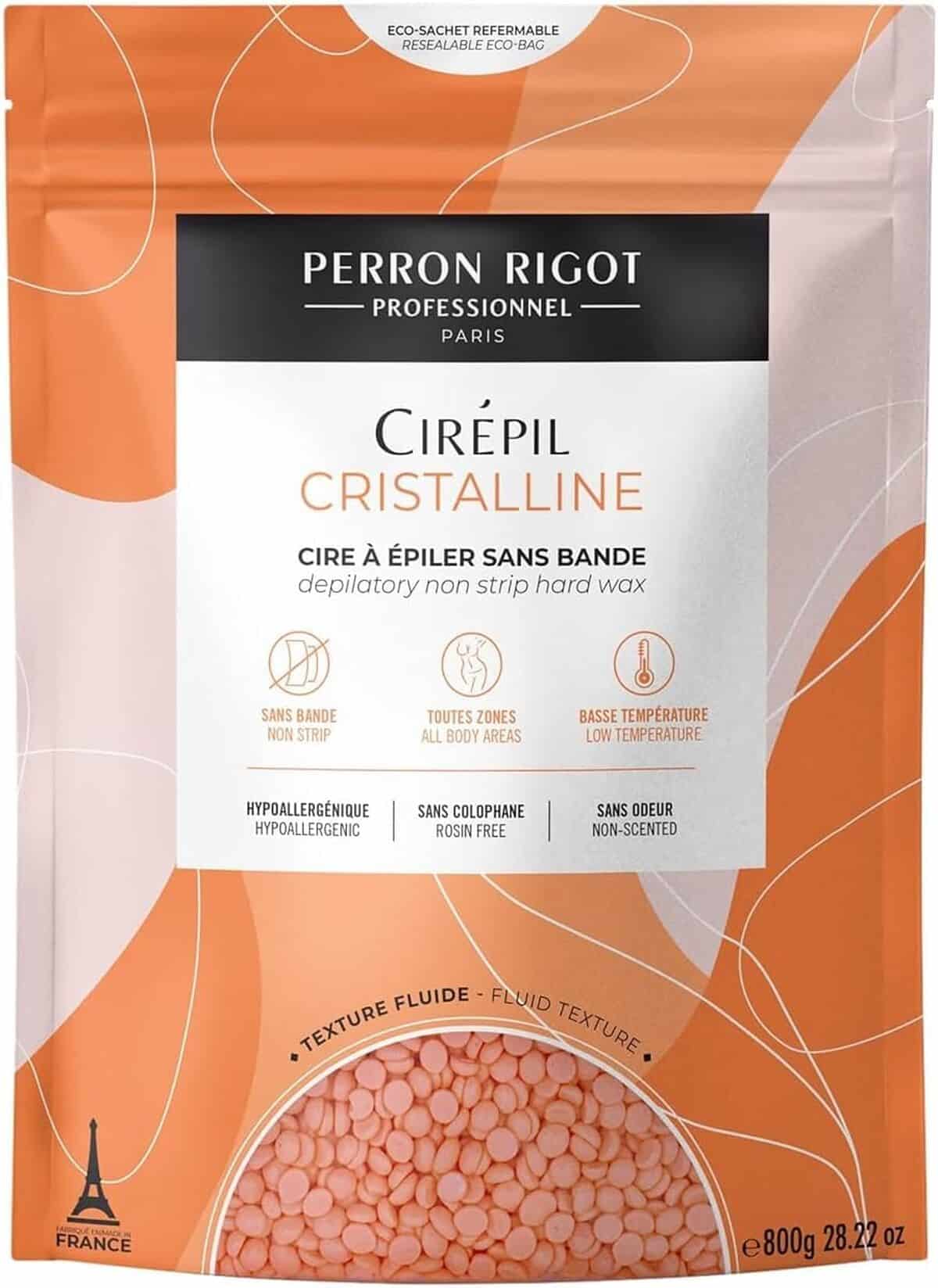 Test de la cire chaude Cristalline Cirepil 800g