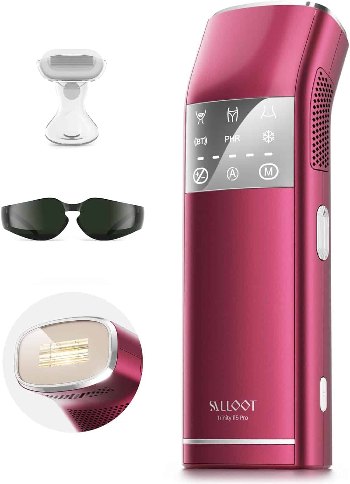 Test de l'épilateur 27J 100W : épilation laser professionnelle et permanente