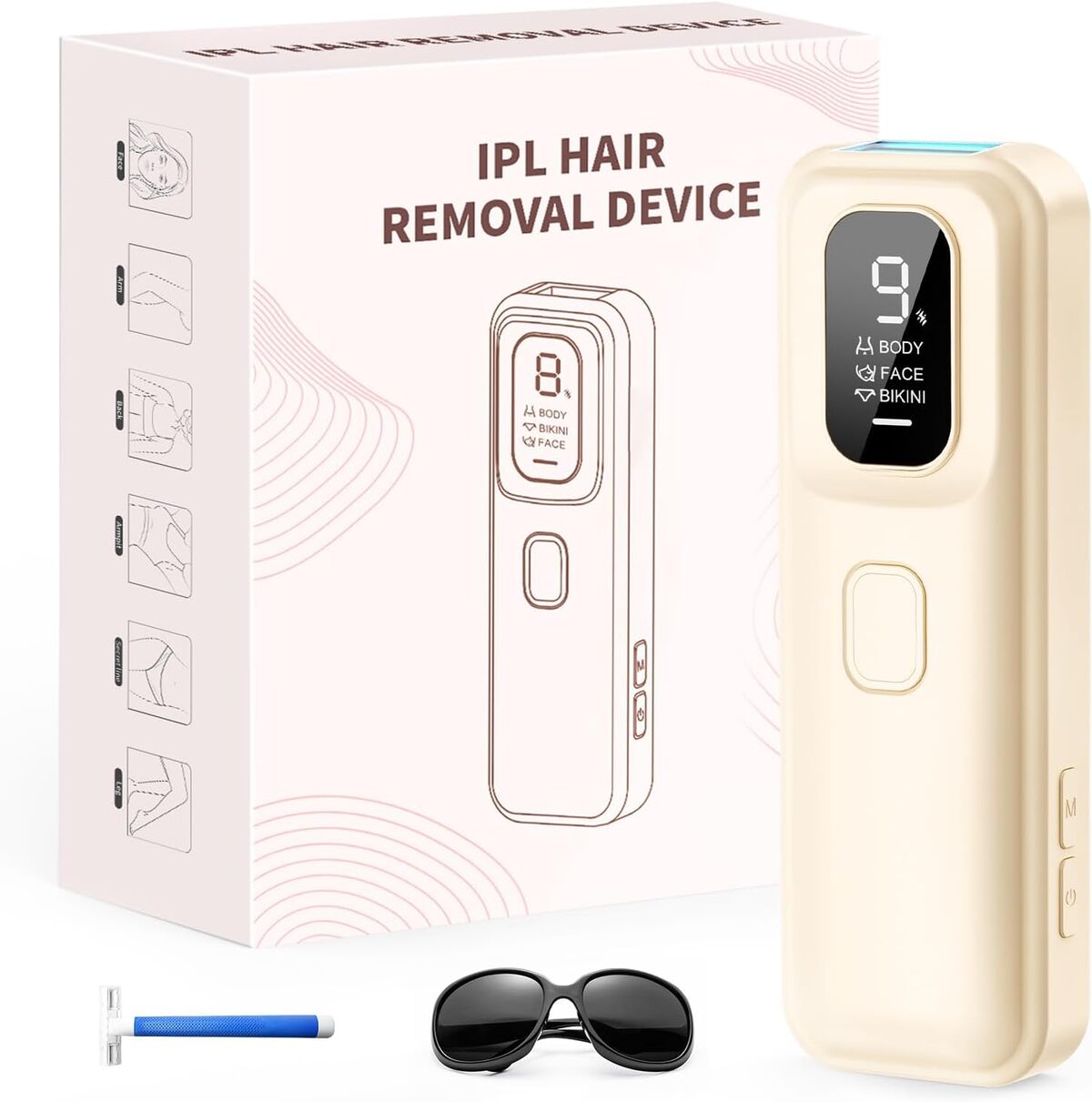 Test de l'épilateur lumière pulsée TIIMAGIC IPL : efficacité et confort