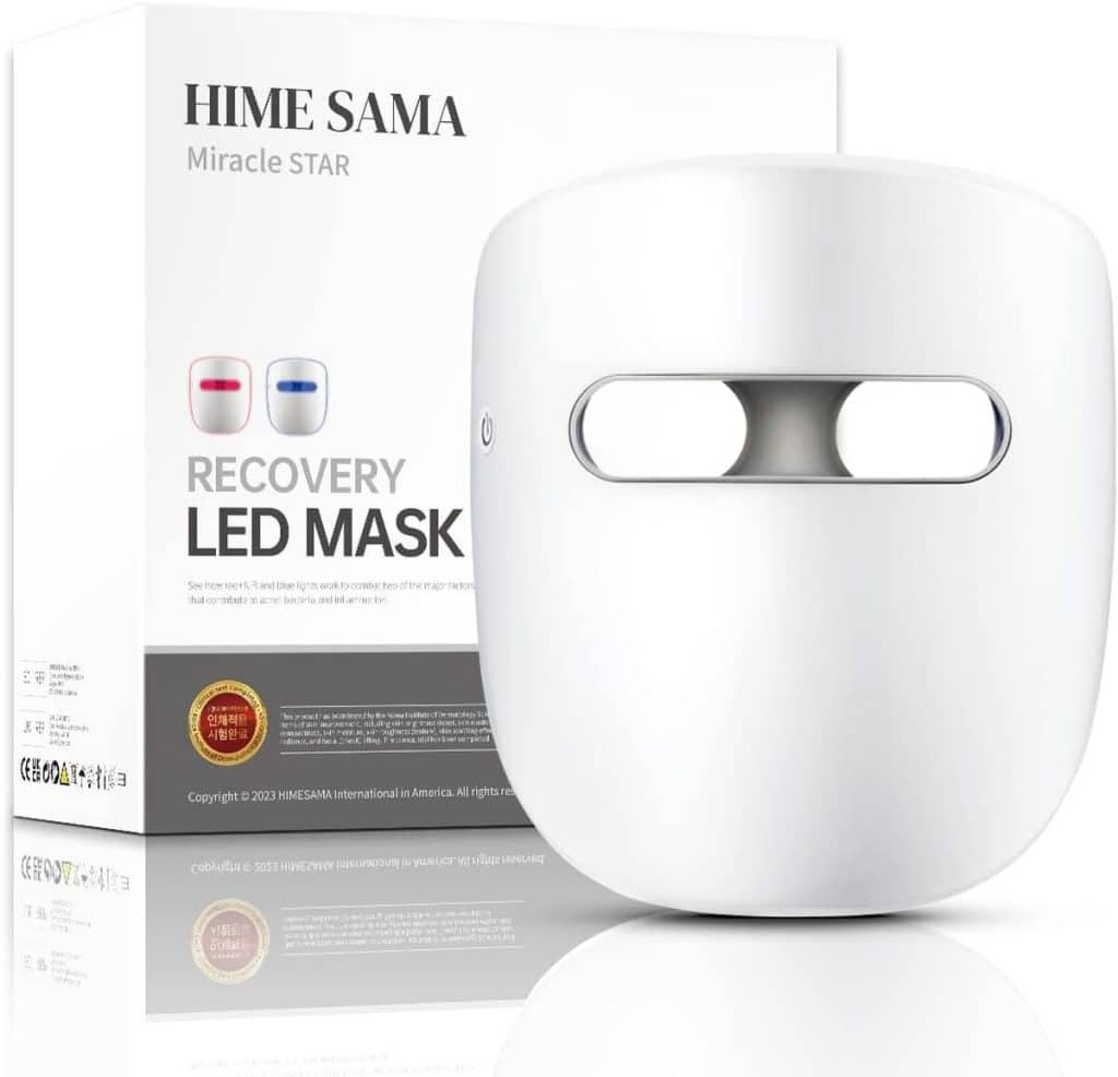 Test du masque LED anti-âge HIME SAMA RB-007