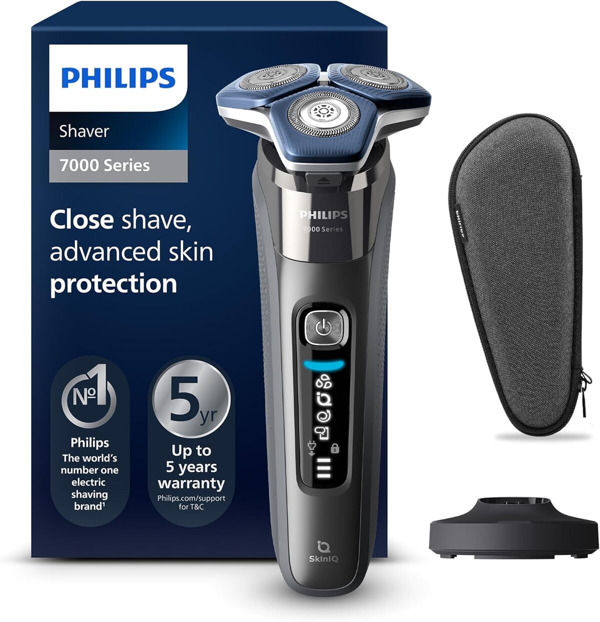 Test du rasoir Philips série 7000 Wet & Dry S7887/35