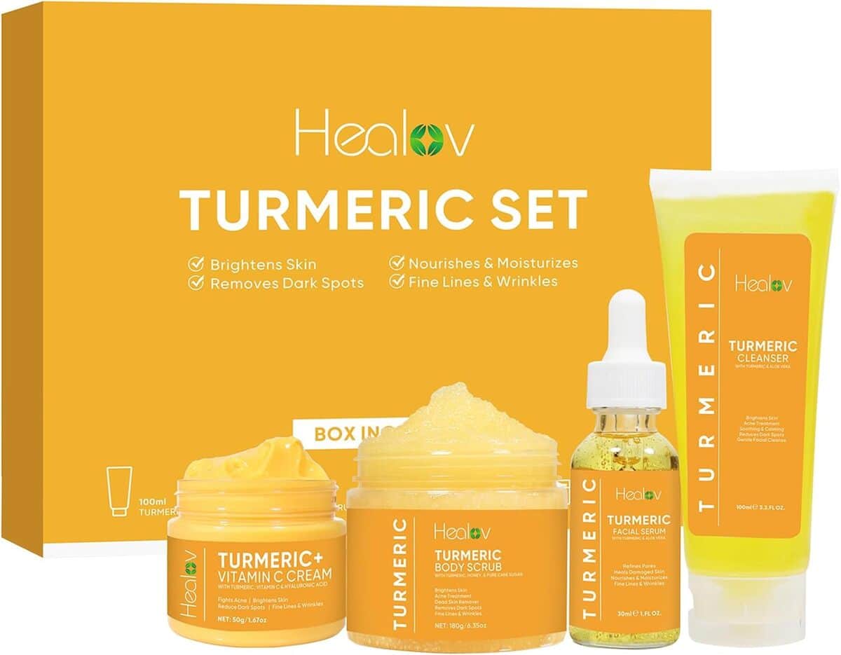 Test : kit de soins Healov au curcuma