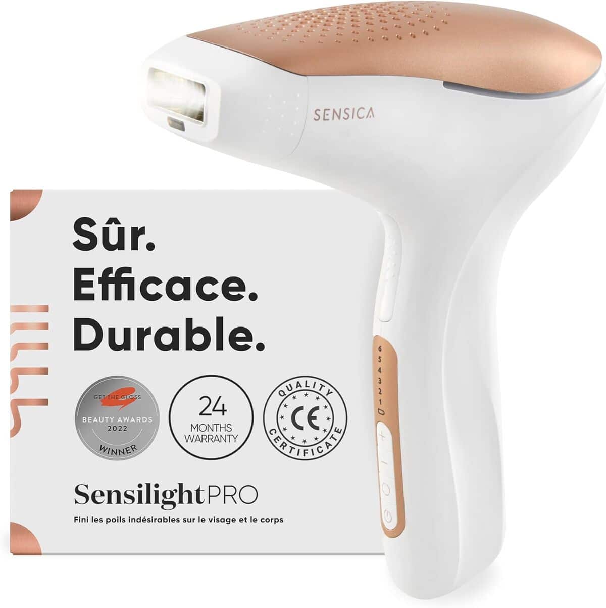 Test Sensilight Pro : épilateur lumière pulsée IPL haute performance