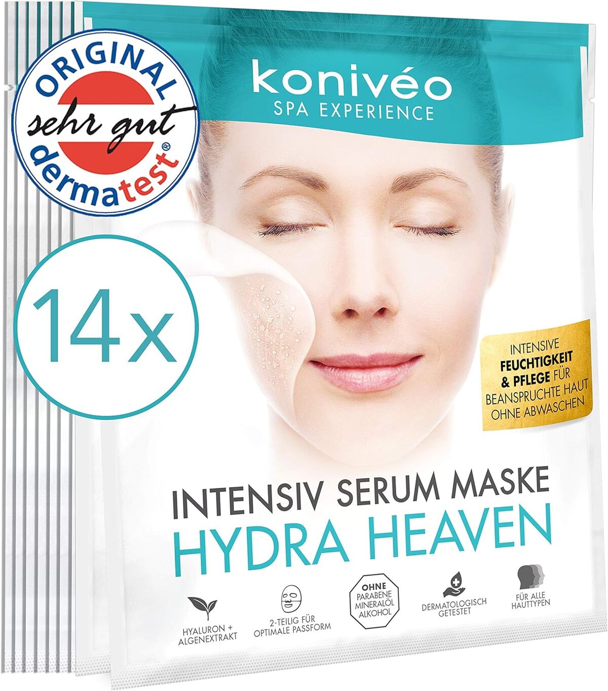 Avis masque facial Konivéo : hydratation intense en tissu