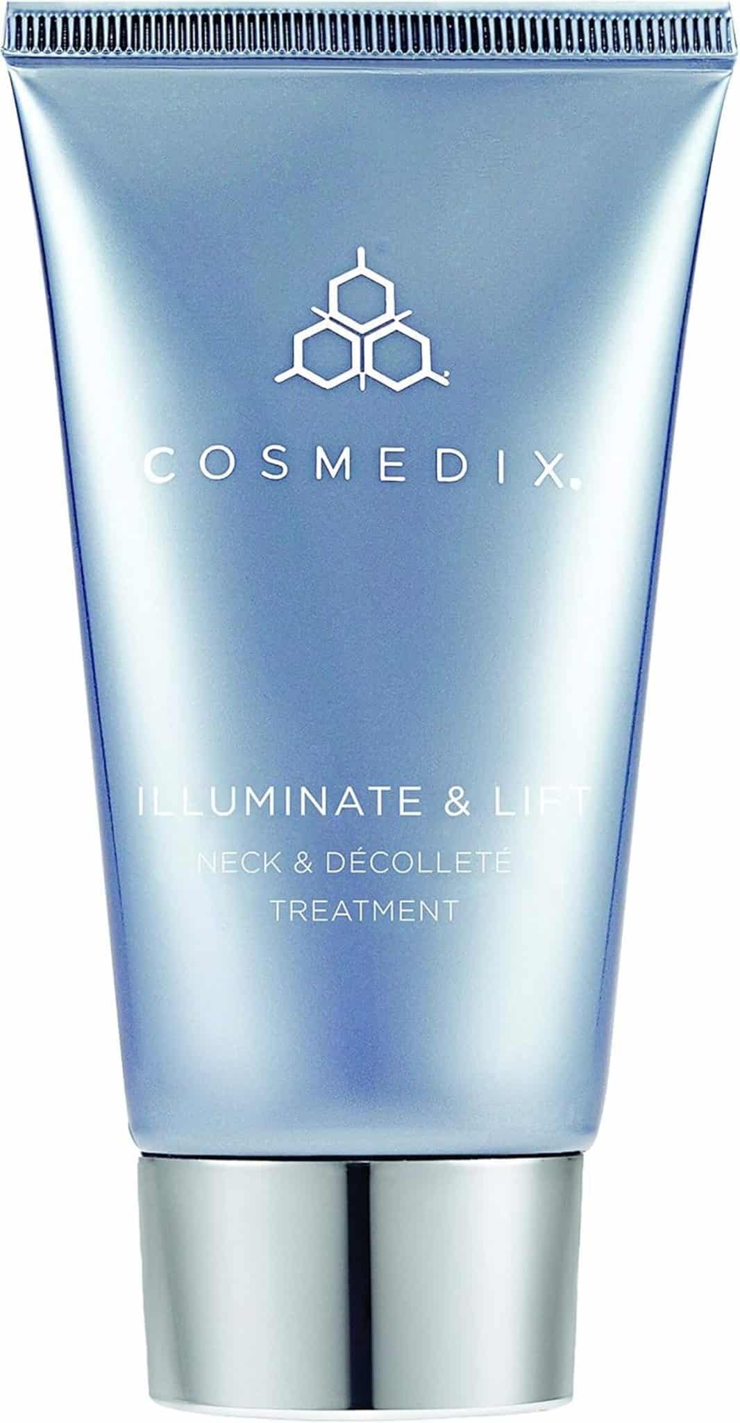 Test du Cosmedix Illuminate and Lift : soin cou et décolleté