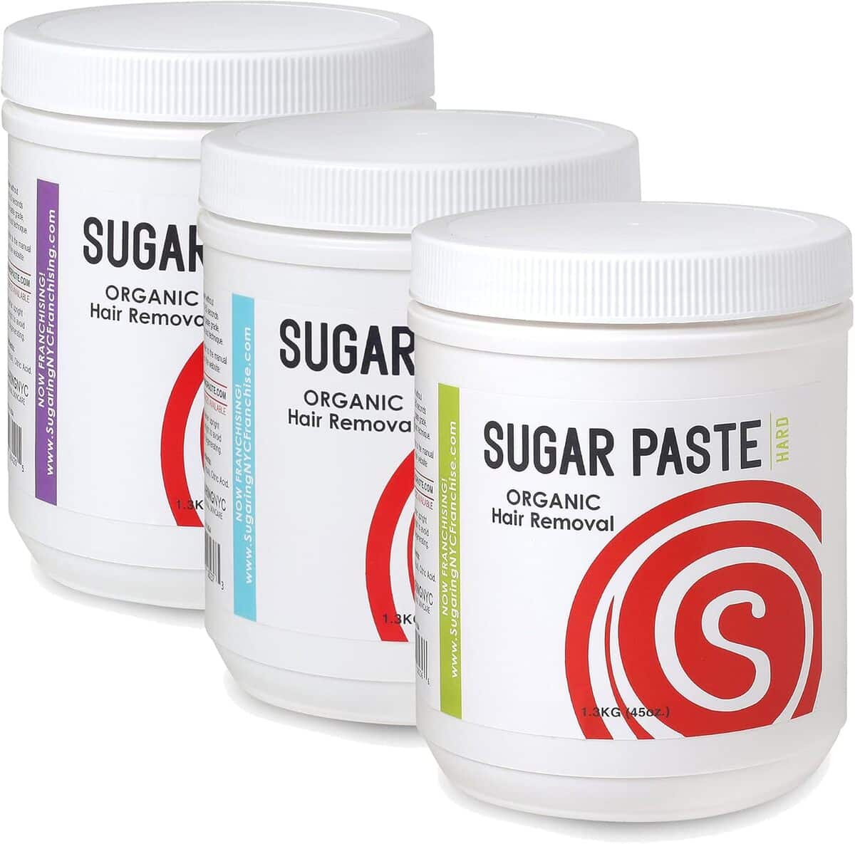 Test du kit d'épilation au sucre : lot de 3 pâtes pour entreprises