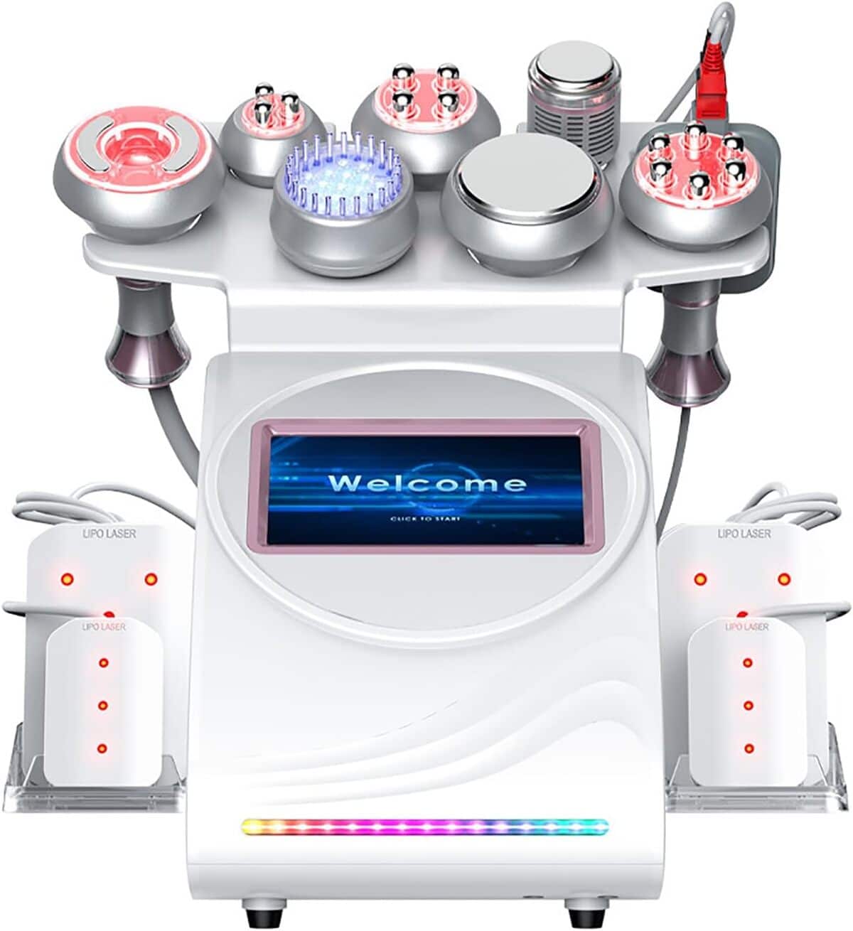 Test : machine de cavitation 80k 9 en 1, perte de poids et anti-rides