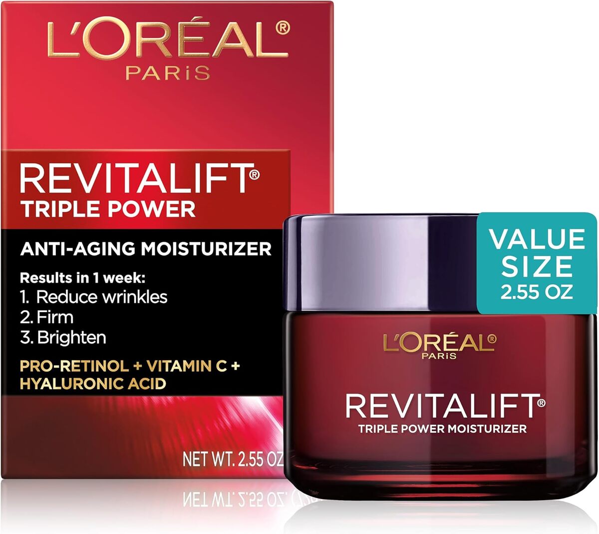 Avis : crème anti-âge Revitalift triple power de L'Oreal Paris