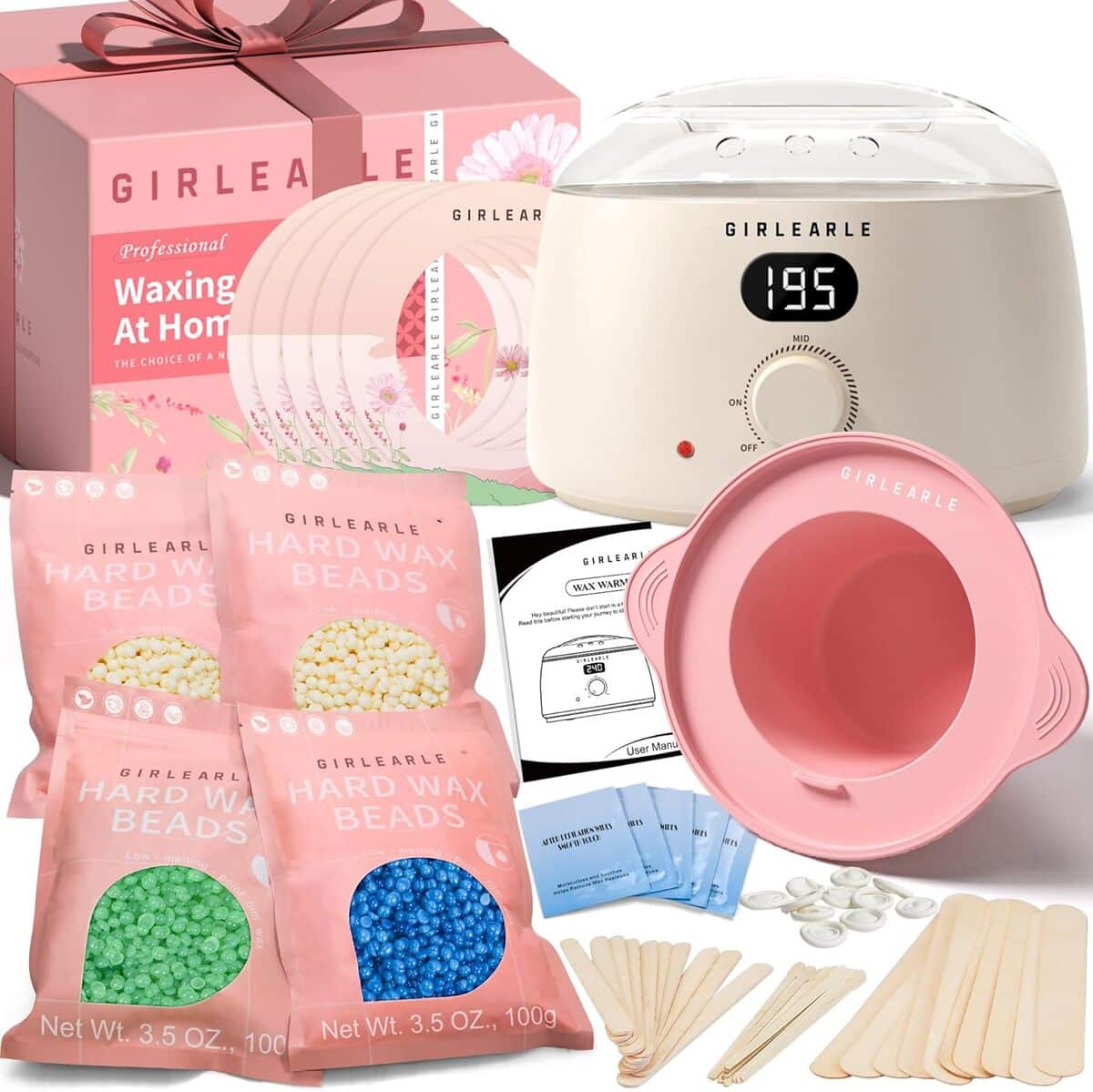 Test du kit d'épilation numérique girlearle : solution efficace pour peaux sensibles