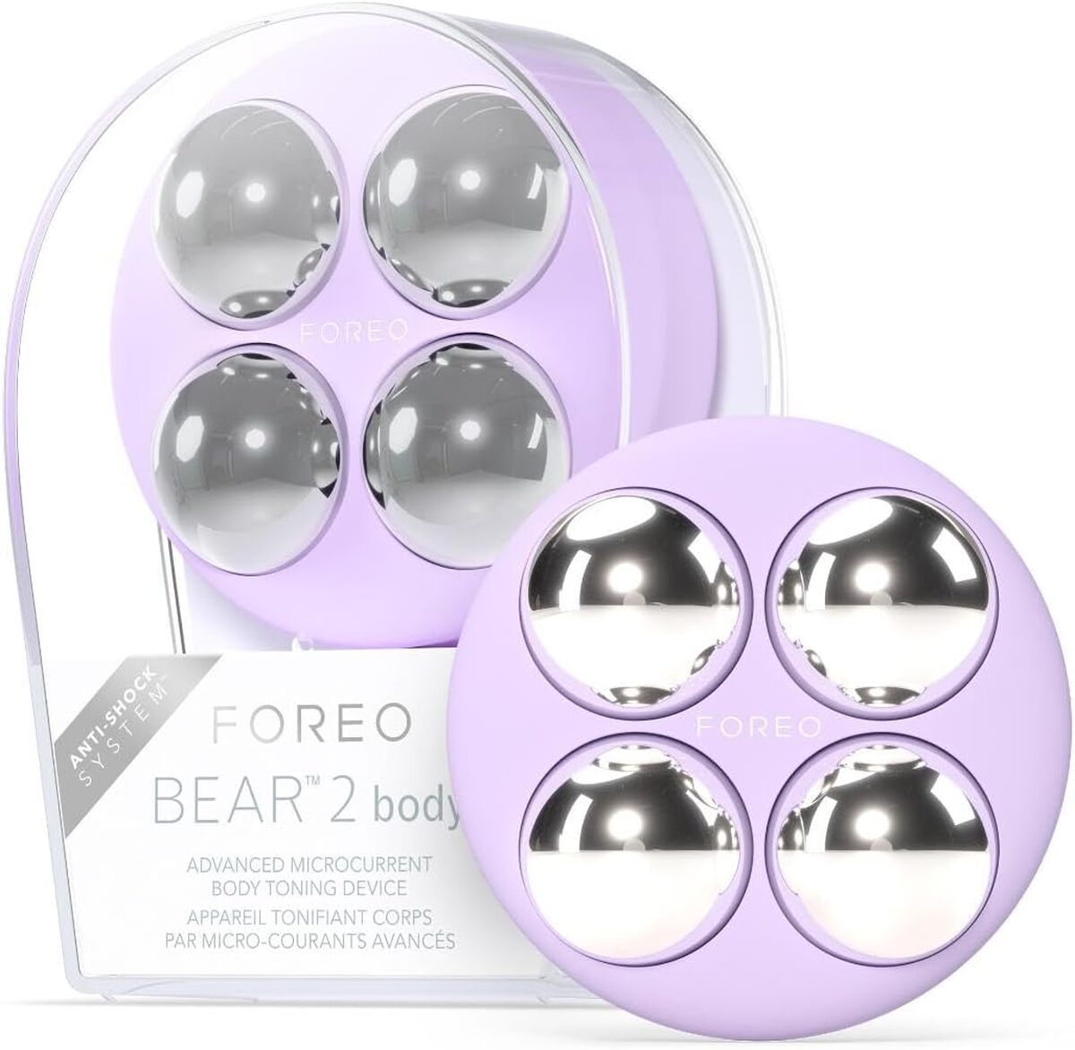 Test Foreo Bear 2 Body : l'appareil massage anti-cellulite et drainant en lavender