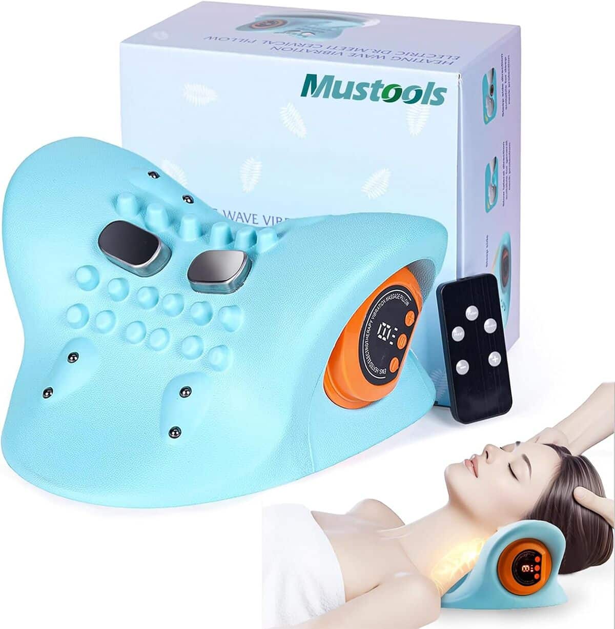 Test : masseur cervical électrique lewitools 4D chauffant