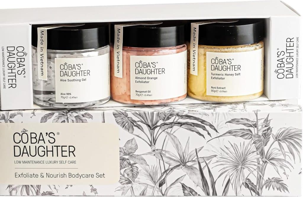 Test coffret corps exfoliant et hydratant Curcuma-Aloe Vera