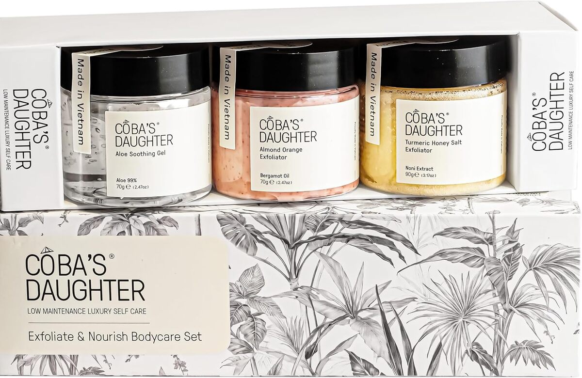 Test coffret corps exfoliant et hydratant Curcuma-Aloe Vera