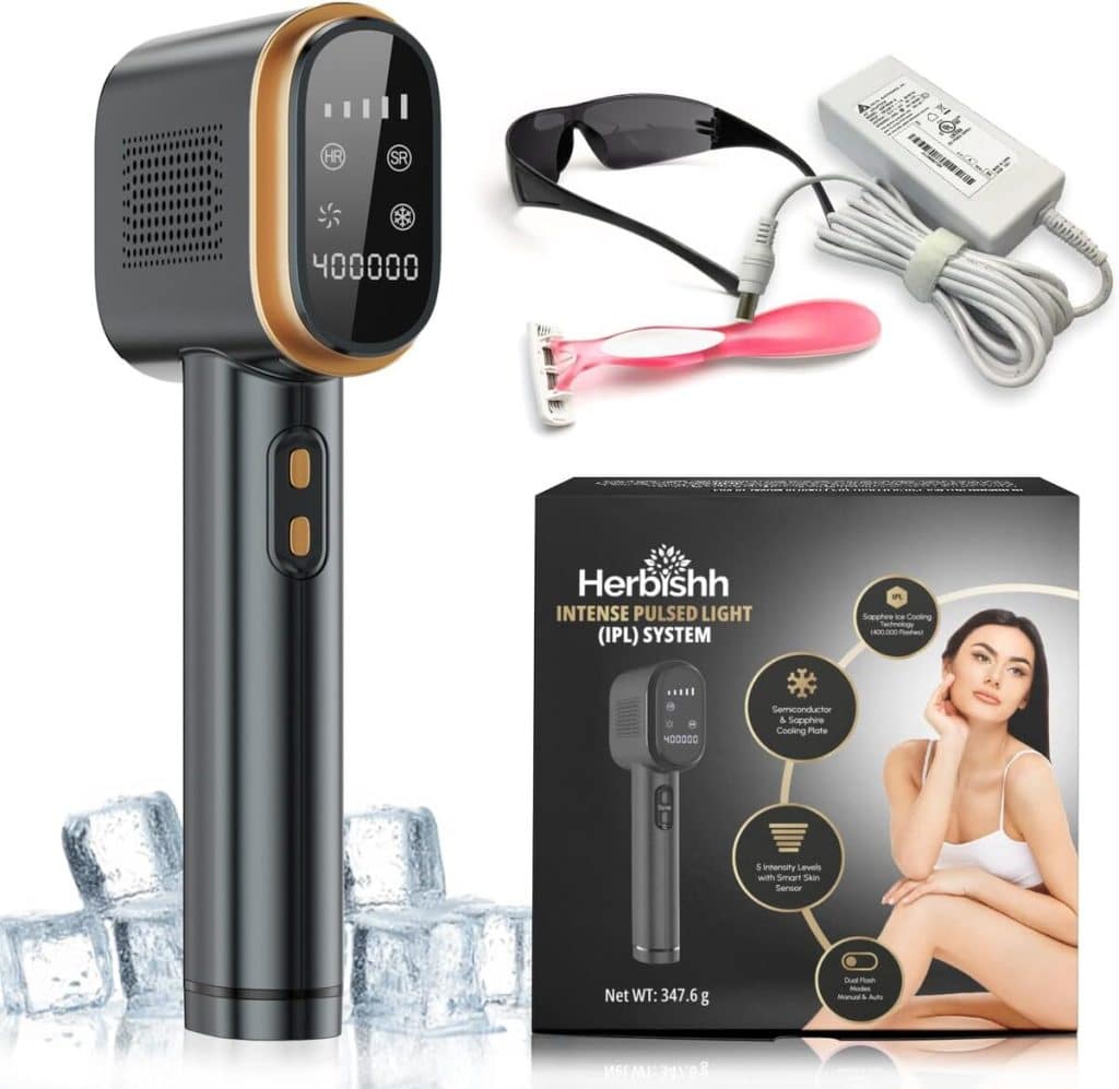 Test de l'épilateur IPL W-1095/W-1098