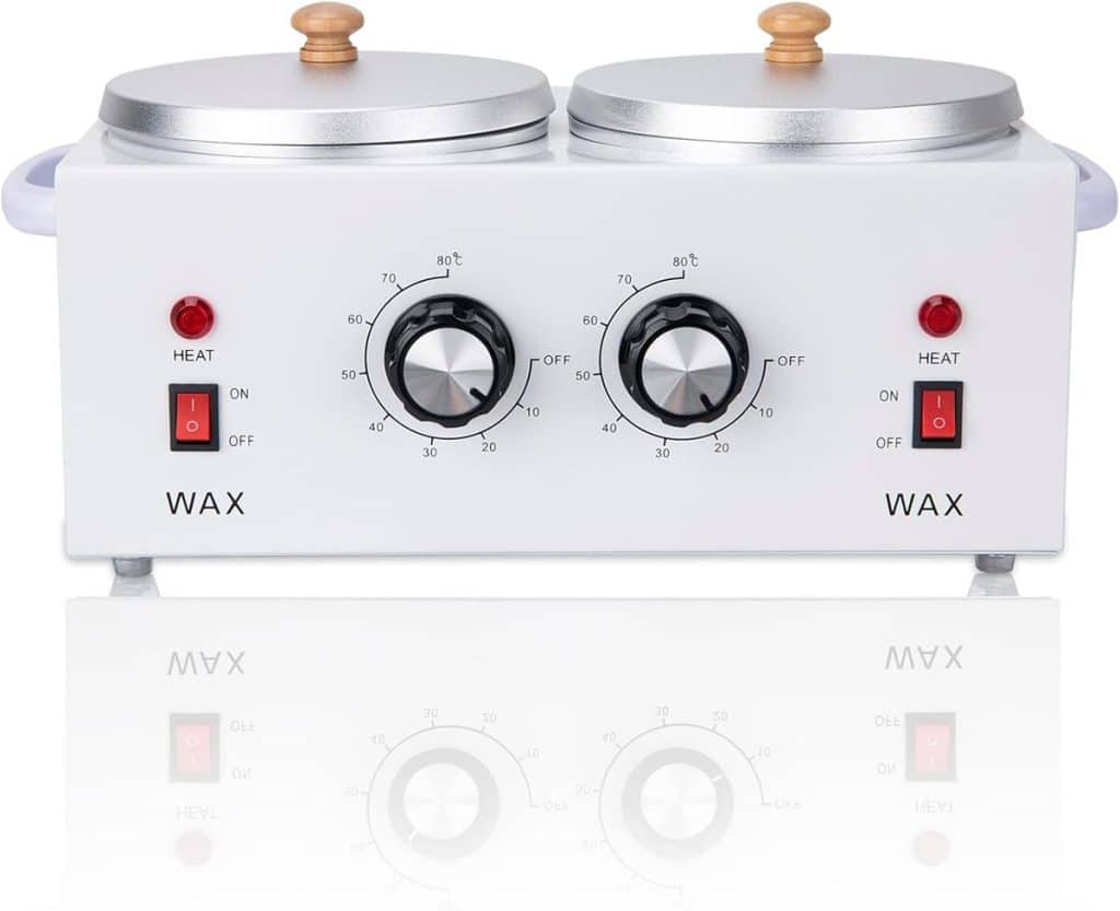 Test du double chauffe-cire électrique pro à température réglable