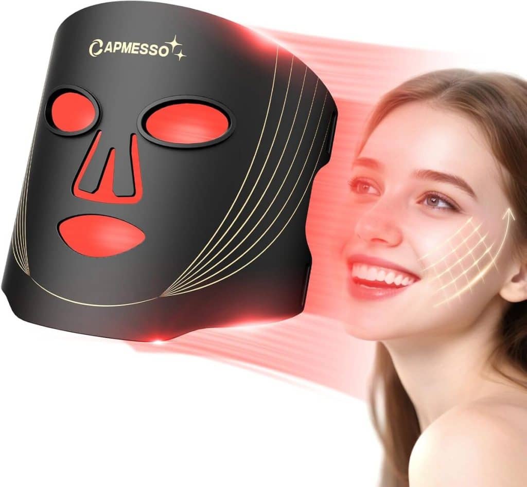 Test du masque LED visage : soin anti-âge à domicile