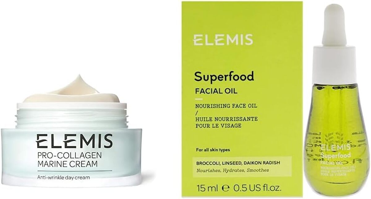 Avis : elemis Crème marine pro-collagène et huile visage superaliments