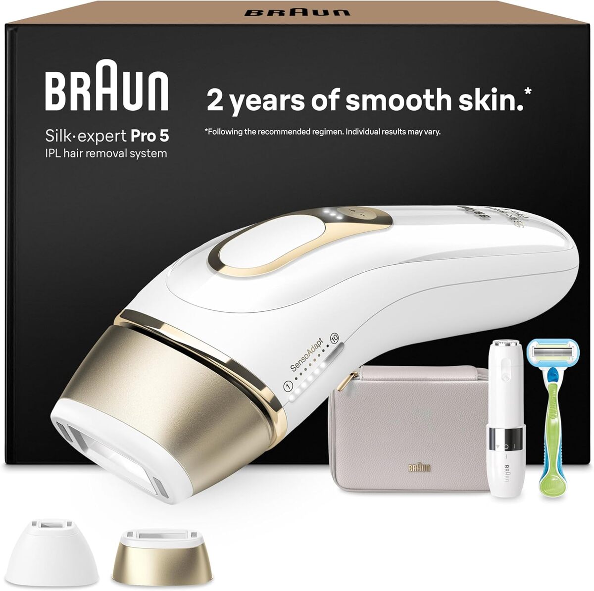 Test Braun Silk·expert Pro 5 PL5156 : épilation lumière pulsée efficace