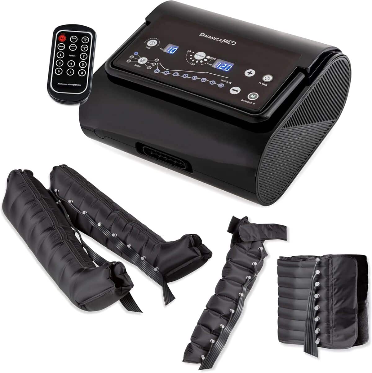 Test Dinamicamed Premium 8.0 : pressothérapie compacte et performante